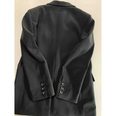 Pre-owned Patrizia Pepe Suit Jacket In Black