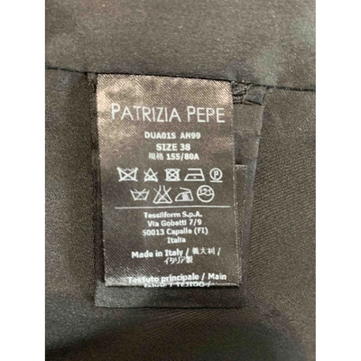 Pre-owned Patrizia Pepe Suit Jacket In Black