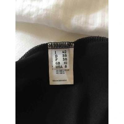 Pre-owned Narciso Rodriguez Maxi Dress In Black