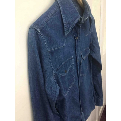 Pre-owned Valentino Blue Denim - Jeans Jacket