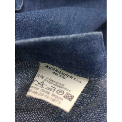 Pre-owned Valentino Blue Denim - Jeans Jacket