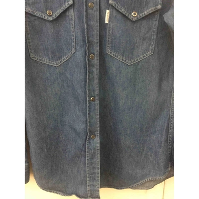 Pre-owned Valentino Blue Denim - Jeans Jacket