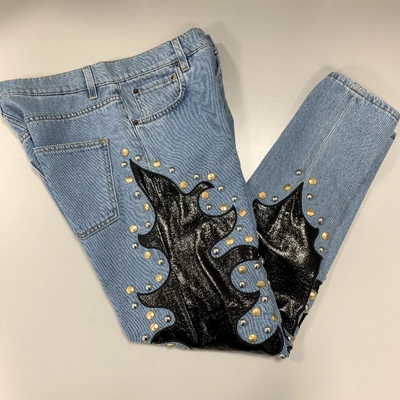 Pre-owned Moschino Blue Denim - Jeans Jeans