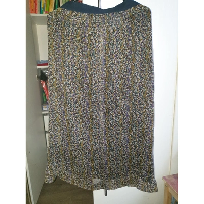 Pre-owned Roseanna Silk Mid-length Skirt In Multicolour