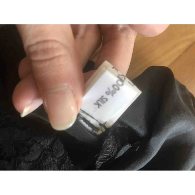 Pre-owned Burberry Lace Camisole In Black
