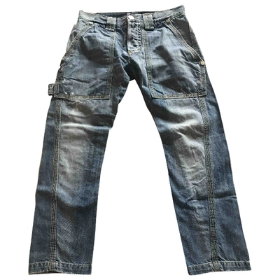 Pre-owned Dsquared2 Blue Cotton Jeans