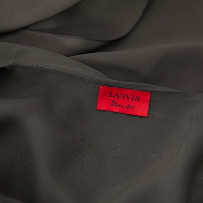 Pre-owned Lanvin Grey Viscose Dresses
