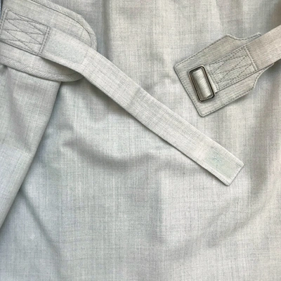 Pre-owned Jil Sander Grey Wool Skirt