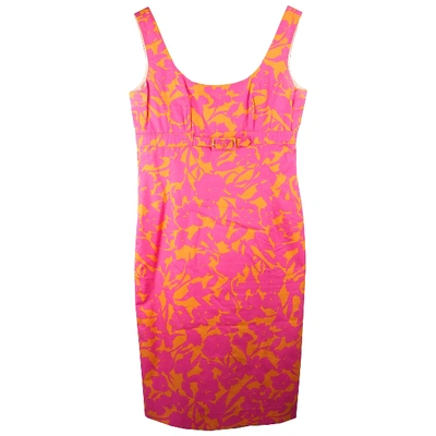 Pre-owned Bogner Pink Cotton Dress