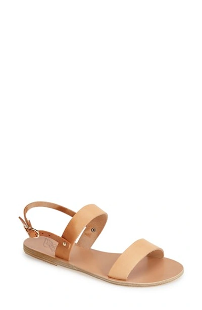 Shop Ancient Greek Sandals 'clio' Sandal In Natural