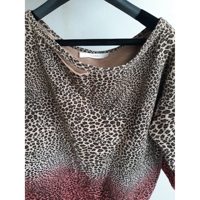 Pre-owned Jucca Tunic In Brown