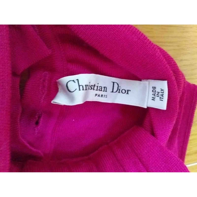 Pre-owned Dior Cashmere Blouse In Other