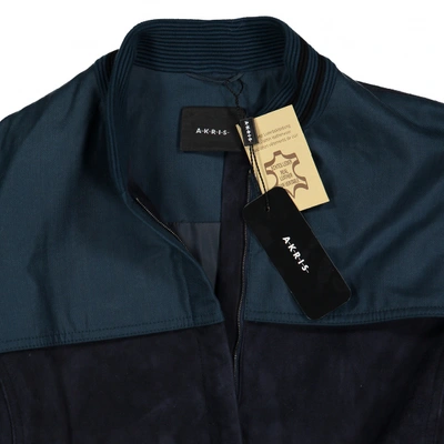Pre-owned Akris Jacket In Blue