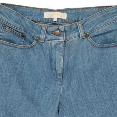 Pre-owned Valentino Large Jeans In Blue