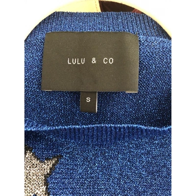 Pre-owned Lulu & Co Blue Knitwear