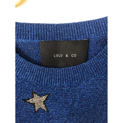 Pre-owned Lulu & Co Blue Knitwear