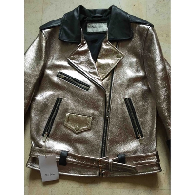 Pre-owned Alice Balas Leather Leather Jacket