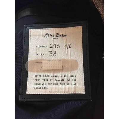 Pre-owned Alice Balas Leather Leather Jacket