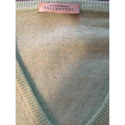 Pre-owned Ballantyne Cashmere Jumper In Green