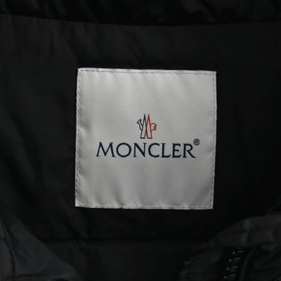 Pre-owned Moncler Long Black Coat