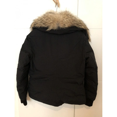 Pre-owned Belstaff Black Fox Coat