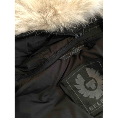 Pre-owned Belstaff Black Fox Coat