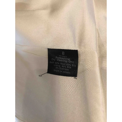 Pre-owned Thomas Wylde Beige Silk Jacket