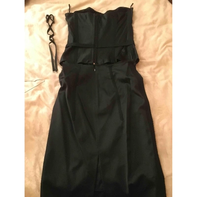 Pre-owned La Perla Green Wool Dress