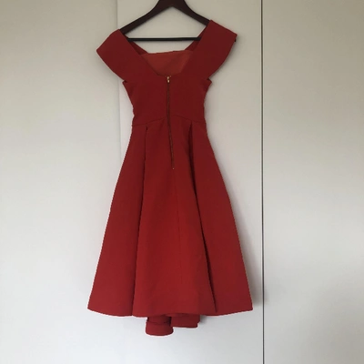 Pre-owned Self-portrait Red Dress