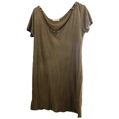 Pre-owned American Vintage Mid-length Dress In Brown