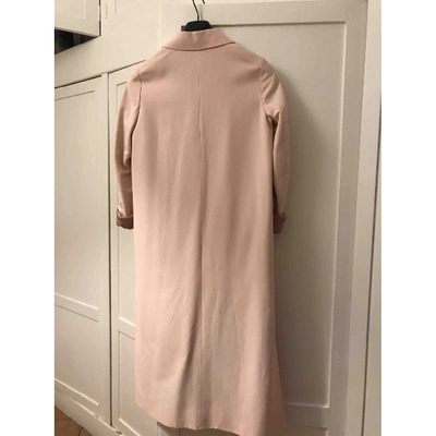 Pre-owned Cos Pink Coat