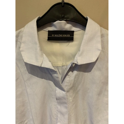 Pre-owned By Malene Birger Shirt In Blue