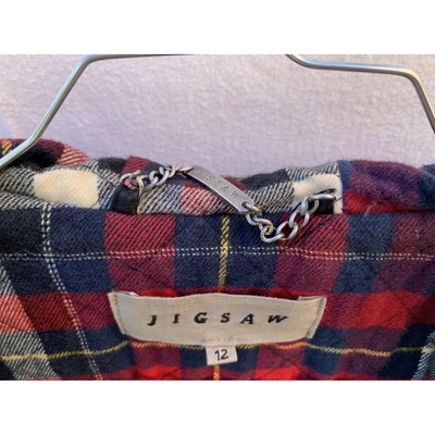 Pre-owned Jigsaw Black Cotton Coat