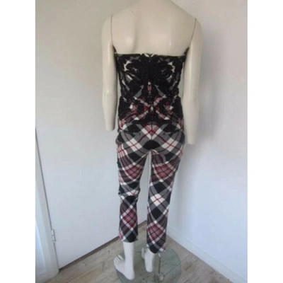 Pre-owned Alexander Mcqueen Multicolour Wool Jumpsuit