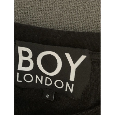 Pre-owned Boy London Jersey Top In Black