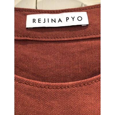 Pre-owned Rejina Pyo Linen Mid-length Dress In Other