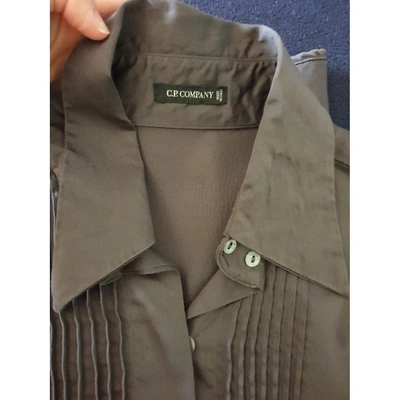 Pre-owned C.p. Company Shirt In Brown