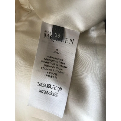 Pre-owned Alexander Mcqueen Silk Coat In Other