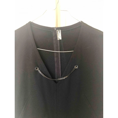 Pre-owned Alexis Mabille Navy Viscose Top