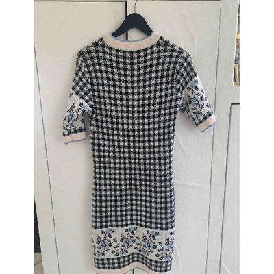 Pre-owned Msgm Wool Mid-length Dress In Other