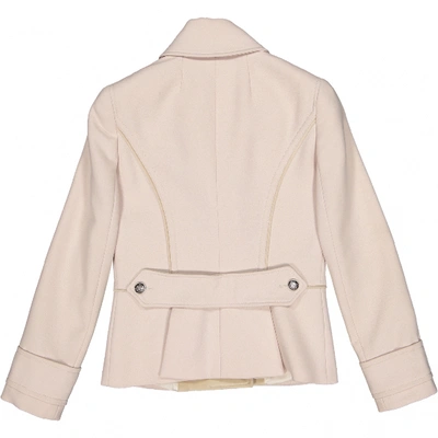 Pre-owned Dolce & Gabbana Wool Jacket In Beige