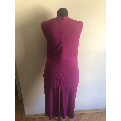 Pre-owned Elie Saab Mid-length Dress In Pink