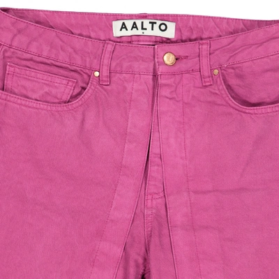 Pre-owned Aalto Short Jeans In Pink