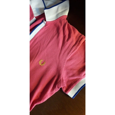 Pre-owned Fred Perry Knitwear In Pink
