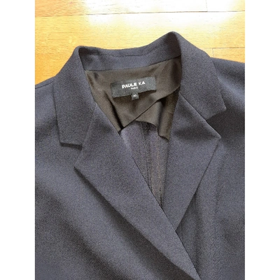 Pre-owned Paule Ka Navy Polyester Jacket