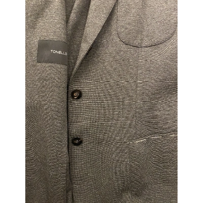 Pre-owned Tonello Grey Viscose Jacket