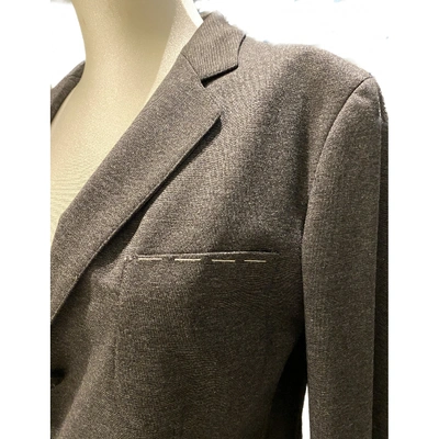 Pre-owned Tonello Grey Viscose Jacket