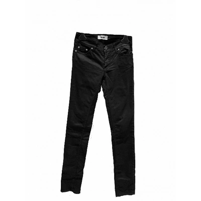 ACNE STUDIOS Pre-owned Straight Jeans In Black