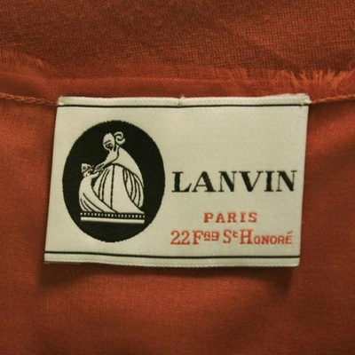 Pre-owned Lanvin Red Dress