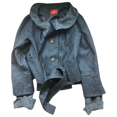 Pre-owned Vivienne Westwood Red Label Grey Wool Jacket